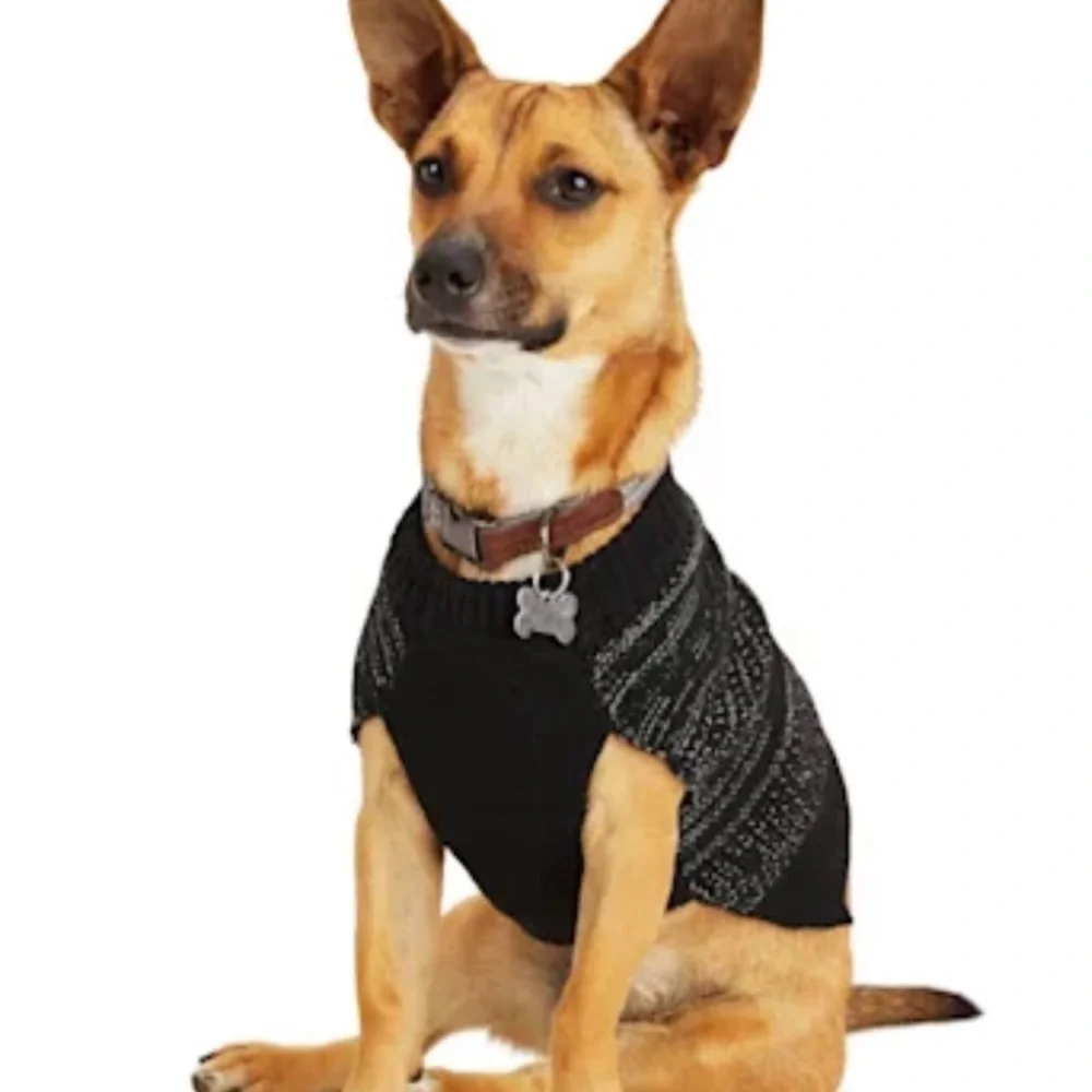 NWT Reddy reflective dog sweater S